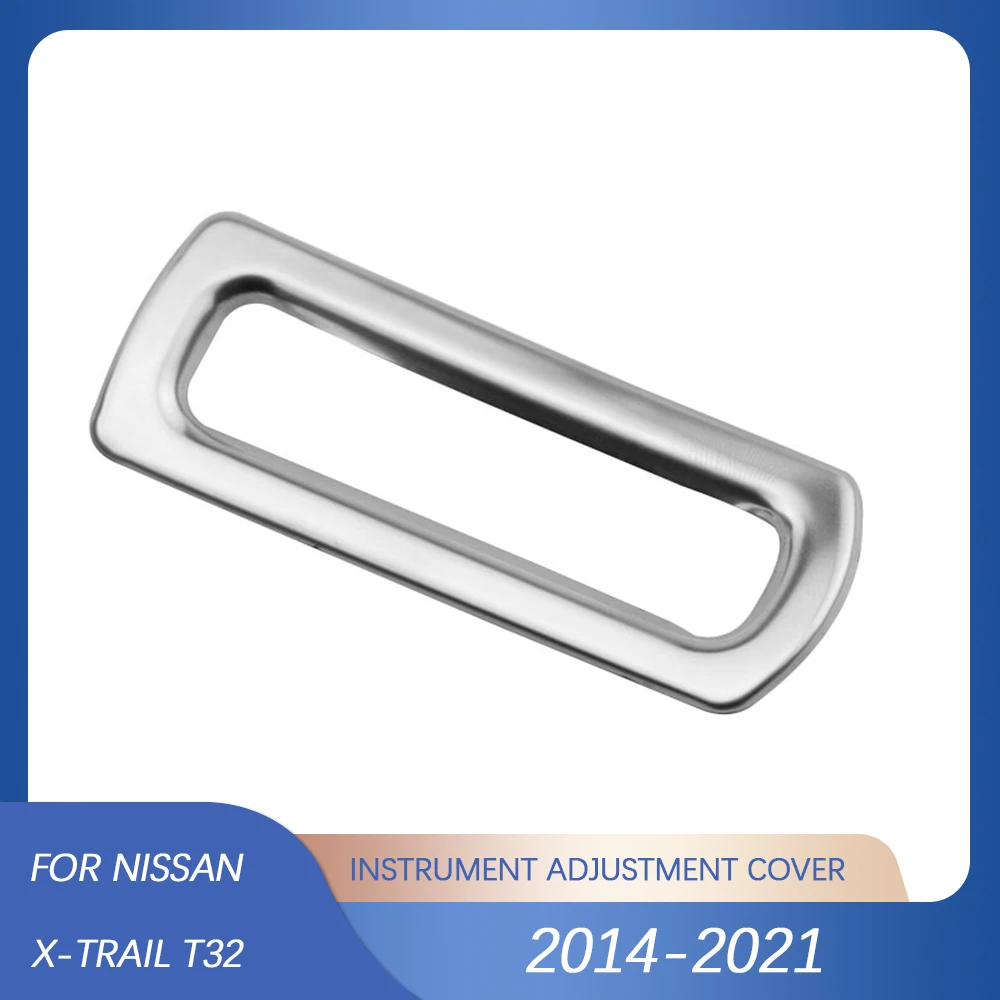 Car Instrument Adjustment Trip Reset Button Panel Cover Trim Sticker for Nissan X-Trail Xtrail T32 2014 - 2021 Accessories
