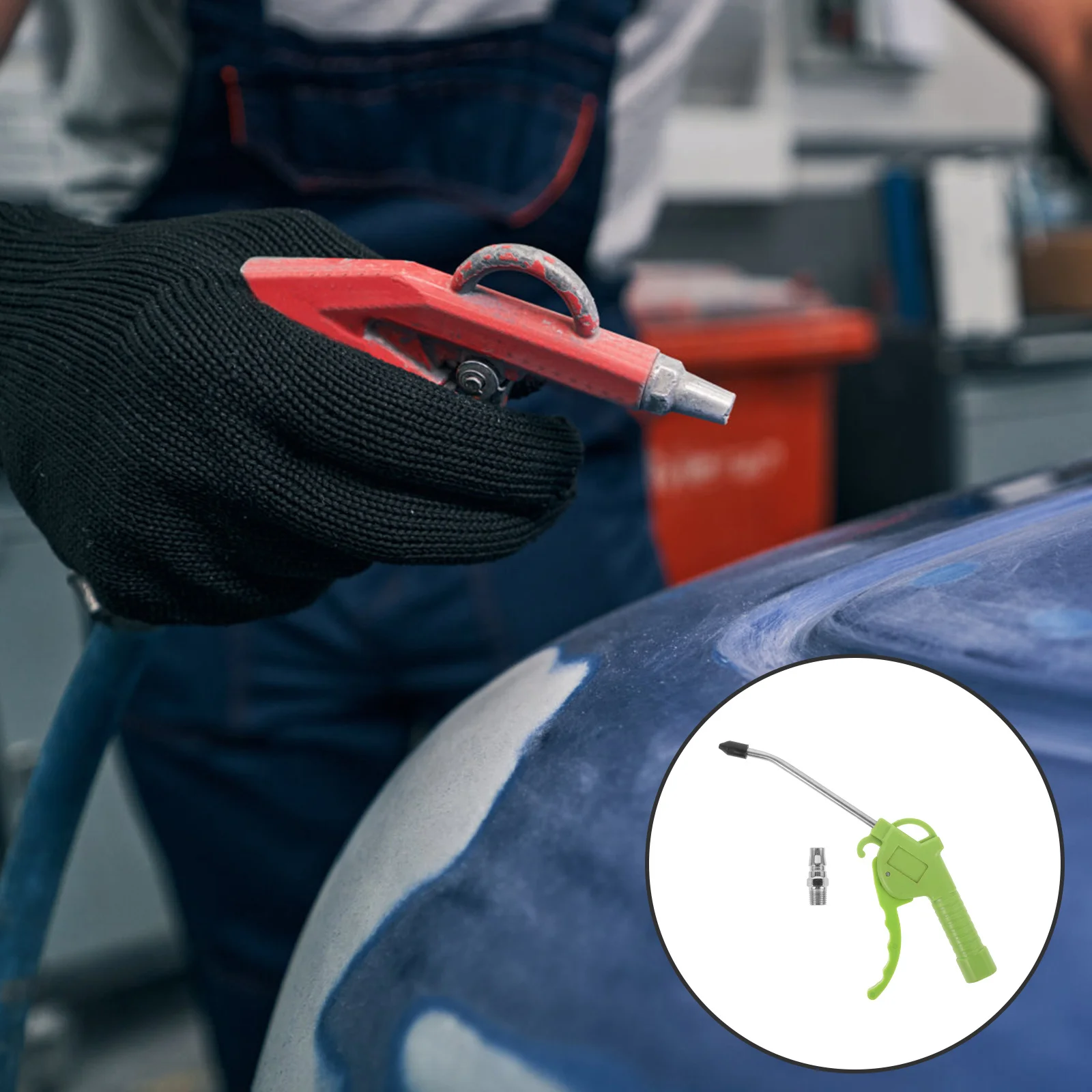 

Practical Air Blower Nozzle for Compressor Accessories and Air Wands Dust Cleaning Blower Blow High-Pressure Dust Blowing