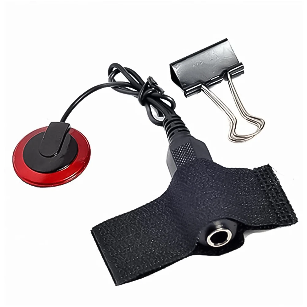 

2Pcs No-Hole Guitar Pickup Microphone Clear Sound Interference Free Recording Home School Studio Acoustic Ukulele Black