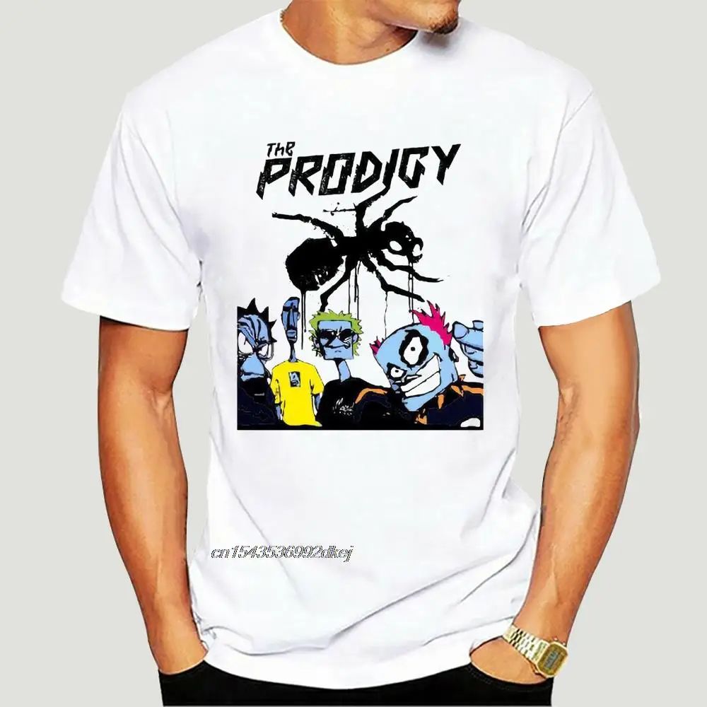 Men T Shirt  T-shirt Prodigy The Fat Of The Land White Tshirts Women T-Shirt 1625D