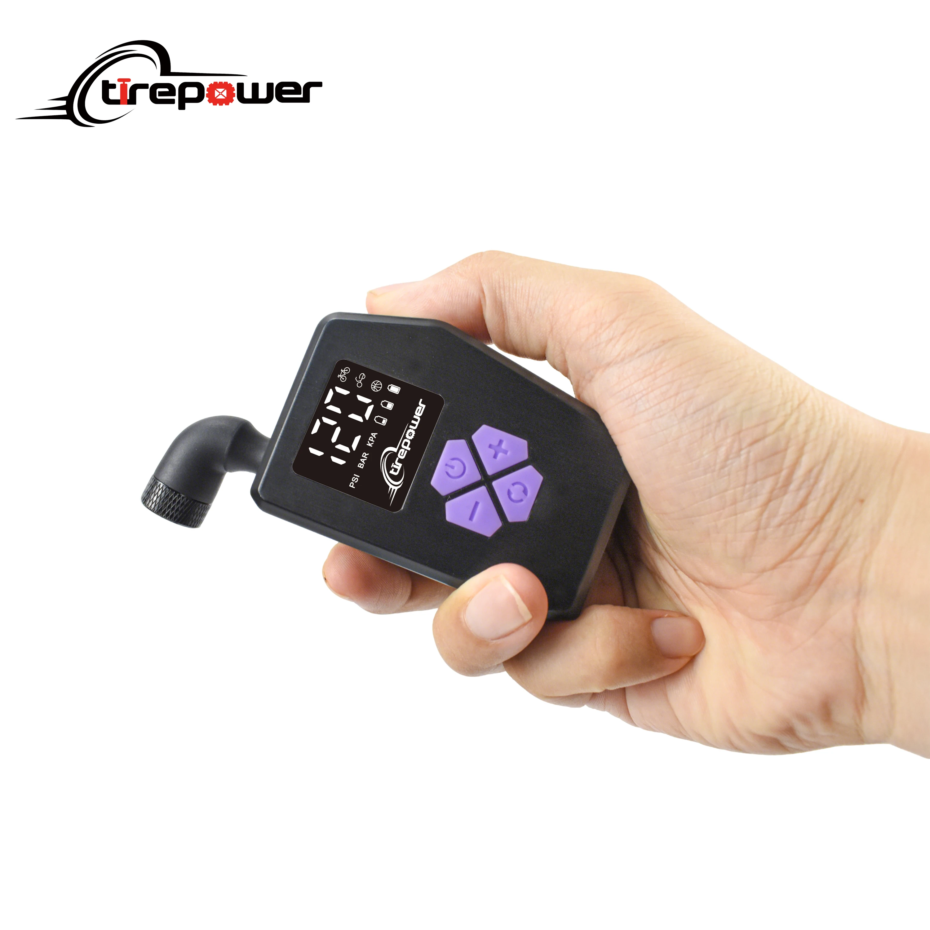 

120PSI Mini Electric Bicycle Pump Type-C Rechargeable Air Inflator Bike Pump MTB Road Schrader Presta Valve Cycling Pump