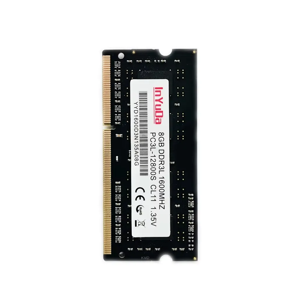 

2025 hot sale Inyuda ECC Laptop/Desktop PC Computer RAM Good Quality Ddr3 Memoria 1330M 1600MHz Stock Availability
