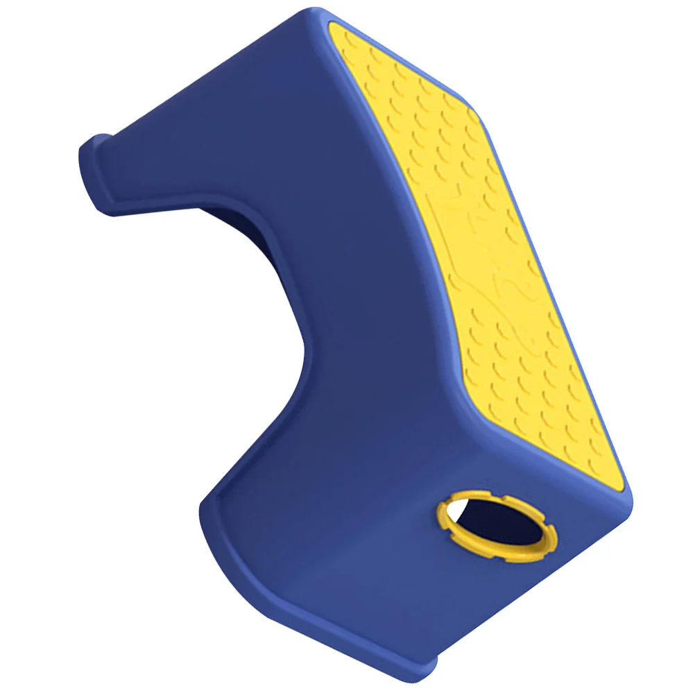 الأطفال خطوة البراز 6 بوصة المضادة للانزلاق البلاستيك مسند القدمين للحمام المرحاض المنزلية مكتب المنزل استخدام خطوة البراز #1