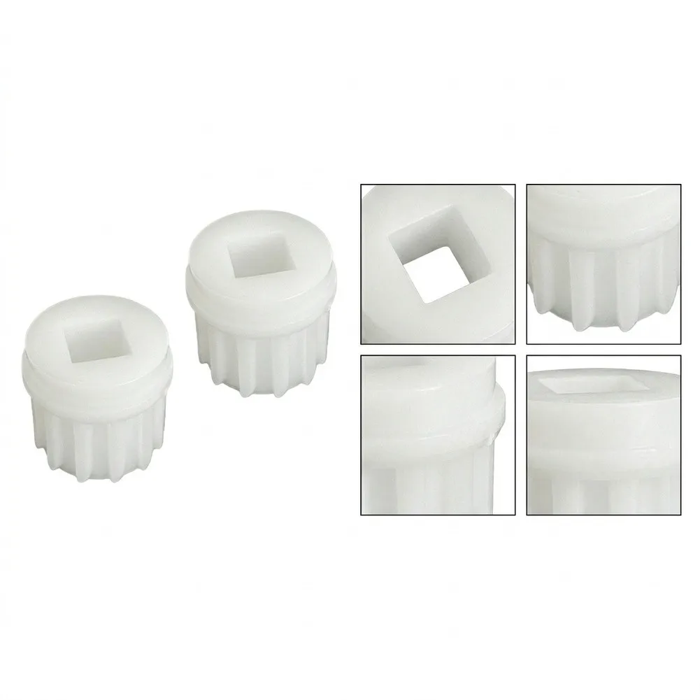 12 Tooth Meat Grinder Gear Replacement Part for BORK Meat Grinders ABS Material 23mm Height 23.5mm OD Square 10x10mm Aperture