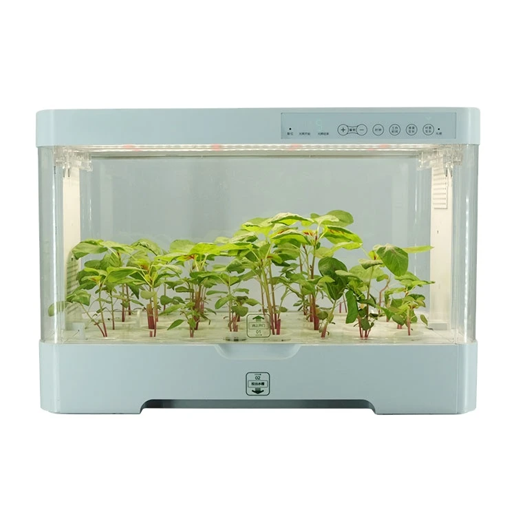 One one Mini Smart Pots Plants Indoor Hydroponic Growing System Small Removable Grow Box with Grow Light For Indoor Plants