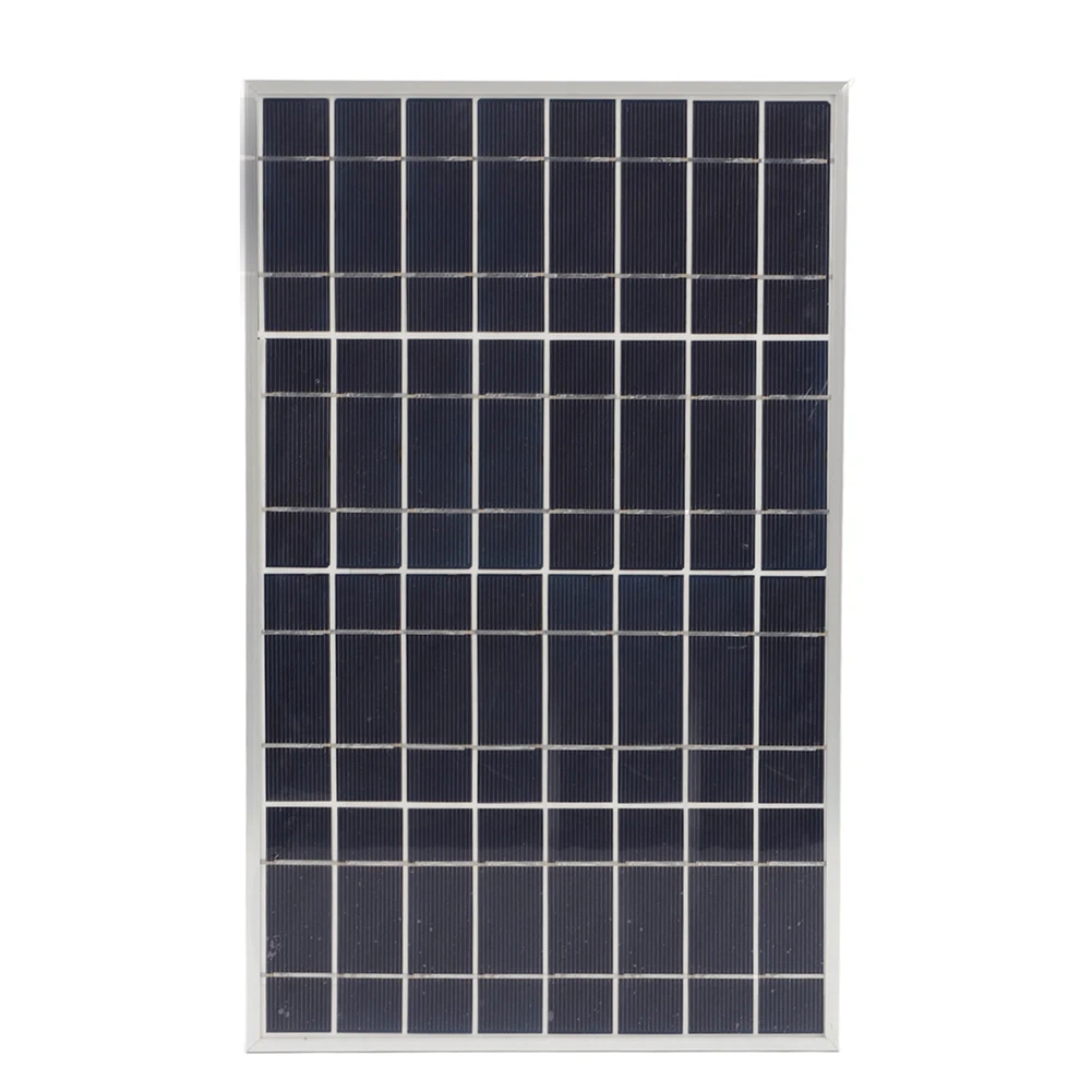 Portable Solar Panel Kit With 60A Auto Controller And USB Output For 12V 24V Battery Charging In Outdoor Garden Home image 6