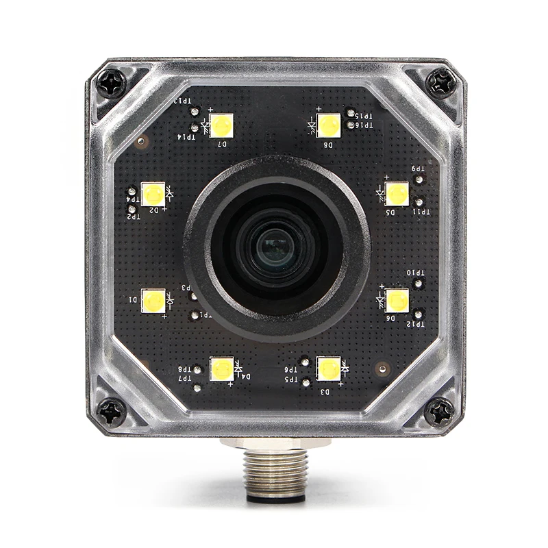 Rugged Stationary Barcode Reader with TCP High Quality Designed for Manufacturing Fixing Mount Smart Reader