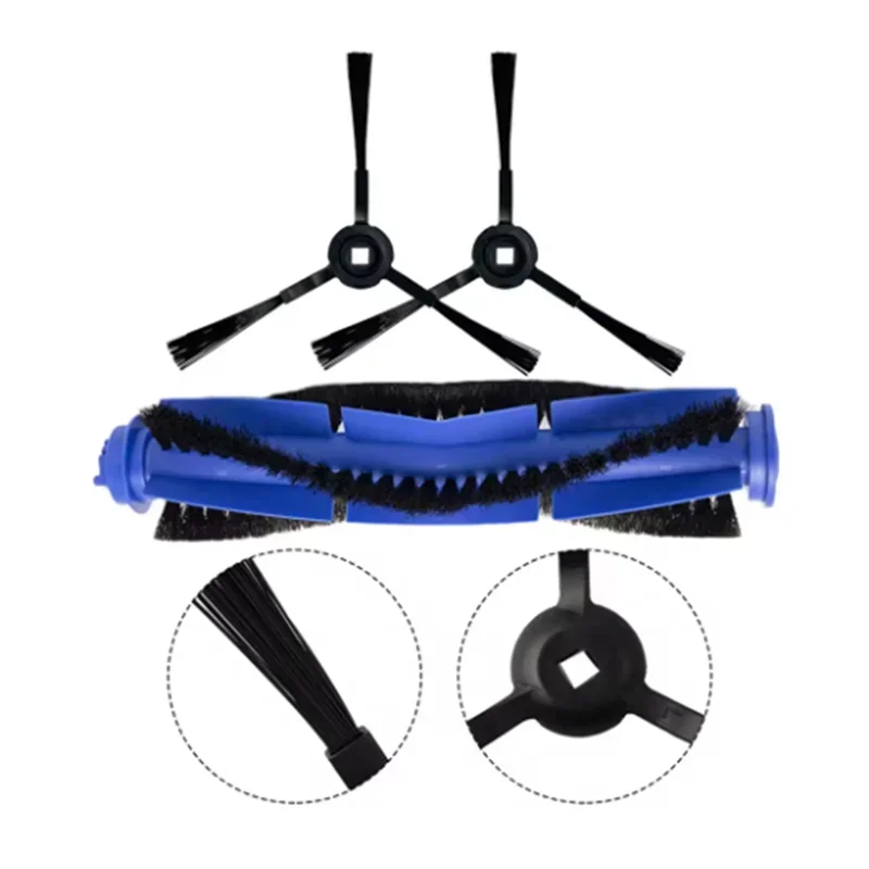 WZ-For Blaupunkt/Xtreme BPK-VCBB1XT/Vrillo Sweeping Robot Vacuum Cleaner Spare Accessories Main Side Brush Kit