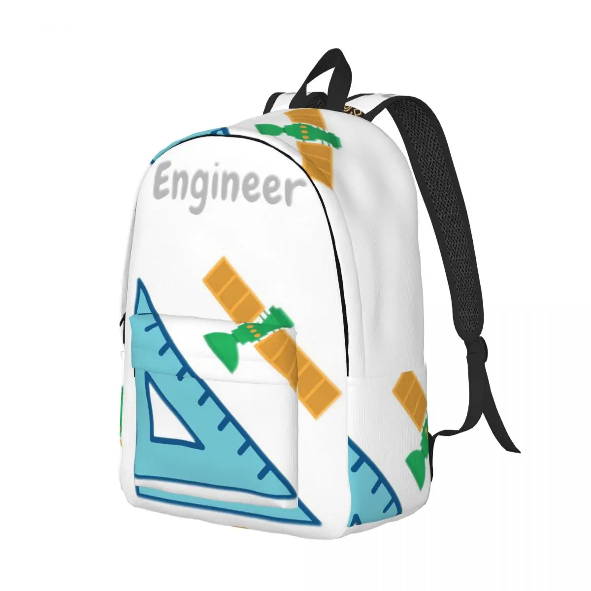 Engineering Apparels Backpack Student Boys Girls BookBag Kids School Bag Computer Shoulder Bags for Men Women