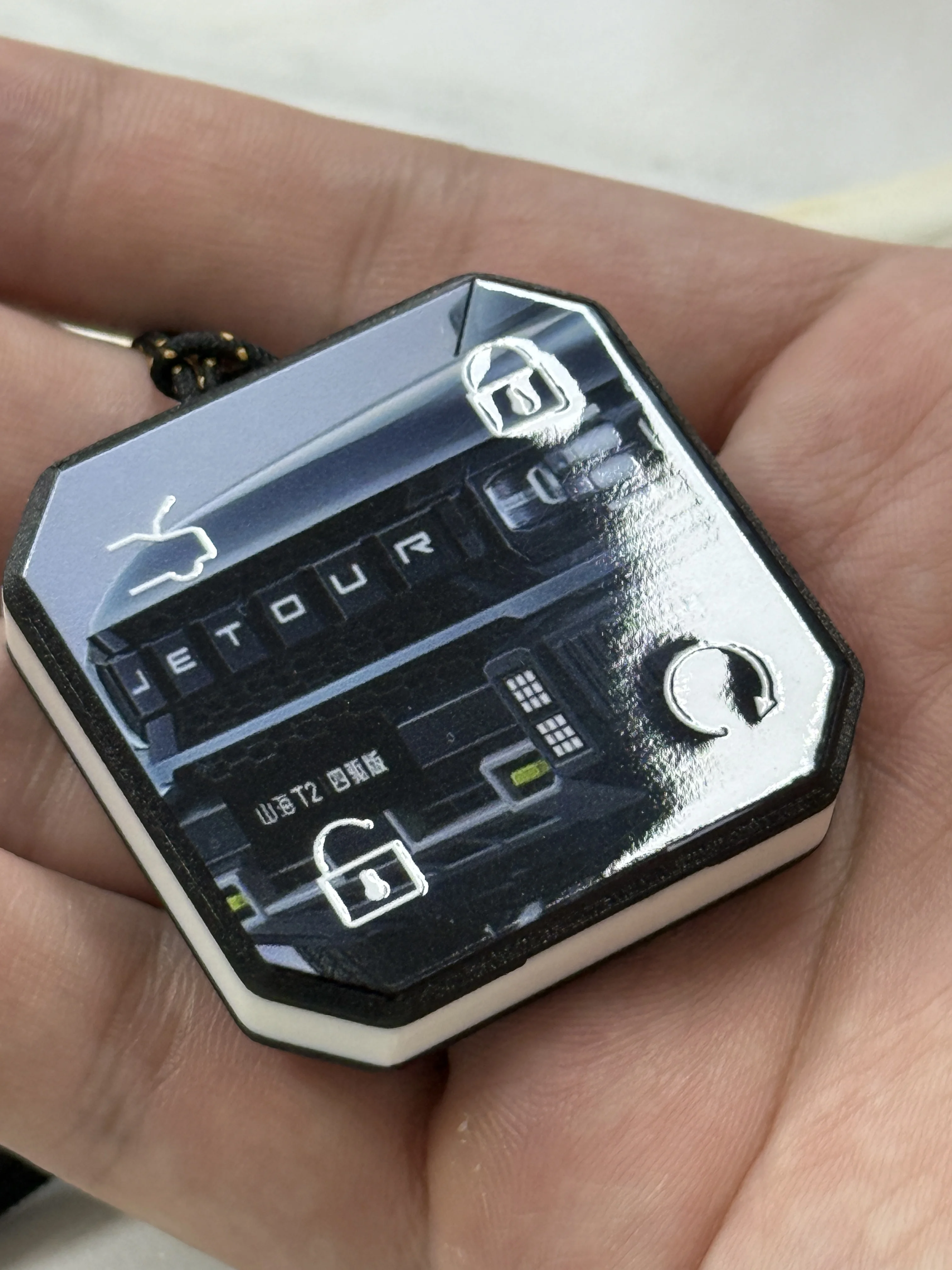 لتعديل مفتاح Chery Jetour Traveler 23 - طباعة Shan Hai T2 الصغيرة ثلاثية الأبعاد ذات الأغراض الخاصة #3