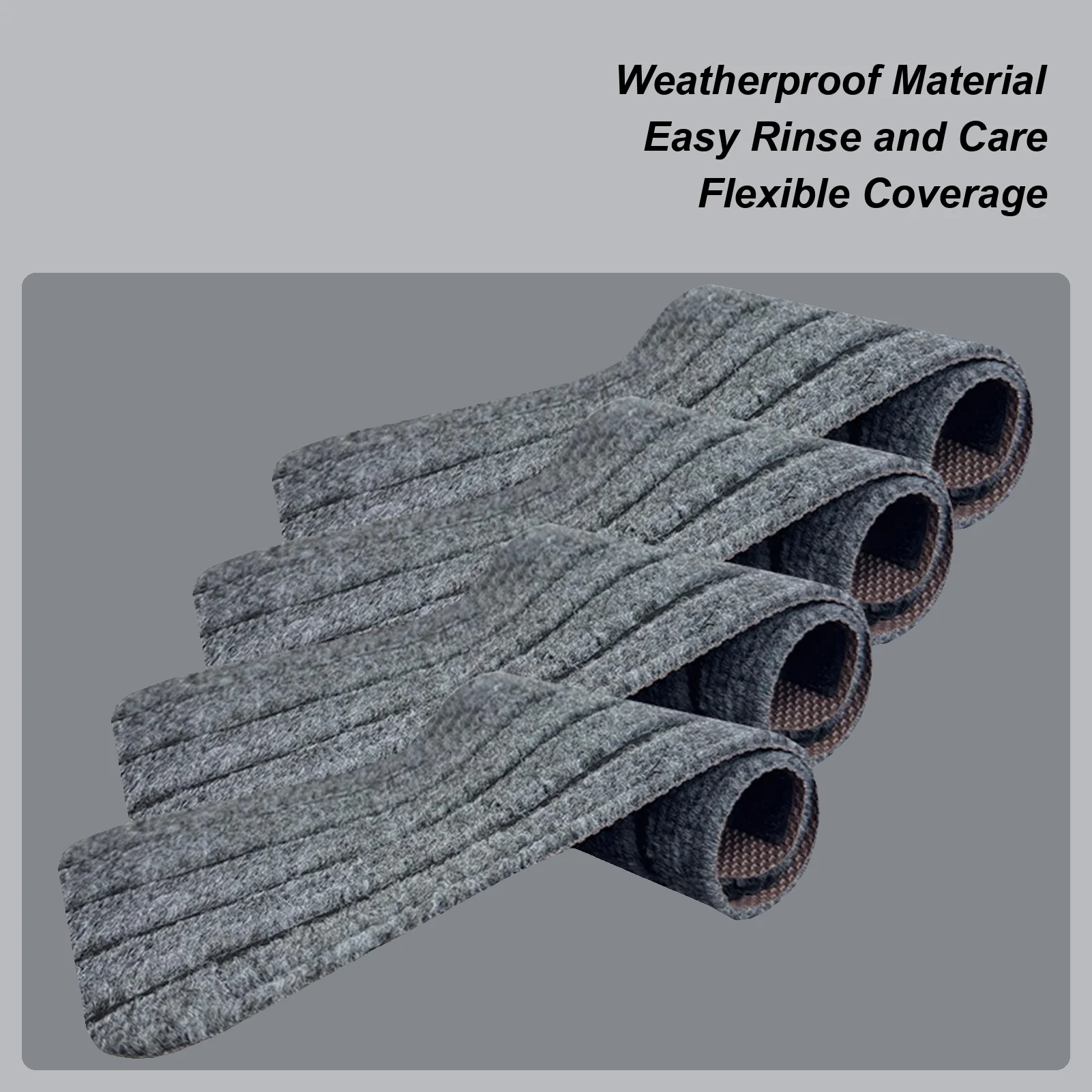 

Trailer Step Covers 4 Pieces Step Covers For RV Stairs Stain-resistant Anti-slip Mat For Pet Vehicle Deck Travel Camping Car