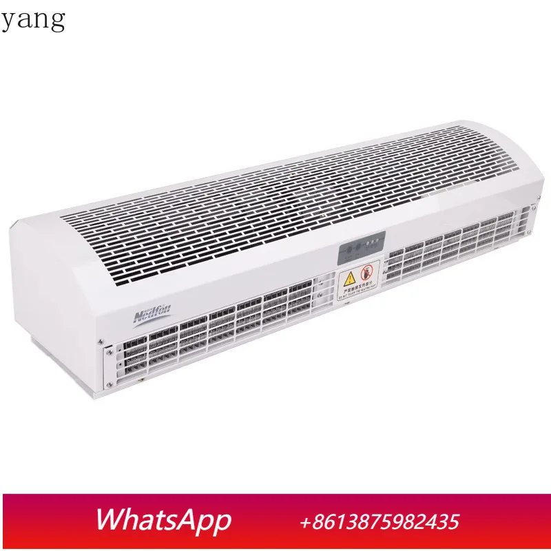YJQ electric heating air curtain machine commercial heating and cooling dual-purpose energy-saving heating silent high power