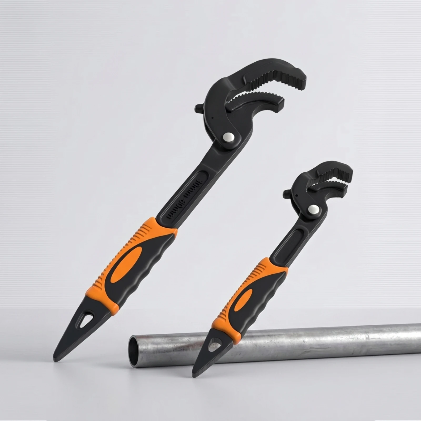 2 Pieces Universal Wrench Professional Adjustable Wrench Spanner Long-Lasting Tool Sturdy for Plumbers, Plumbing, Home Repairs