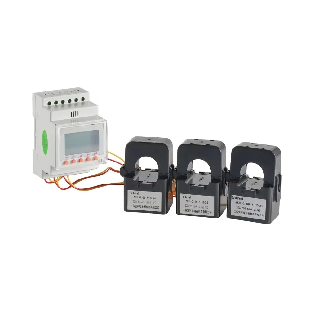 Acrel ACR10-D24TE4    Inverter Energy Meter Paired With External CTs(24mm) /3 Phase Solar Energy Meter