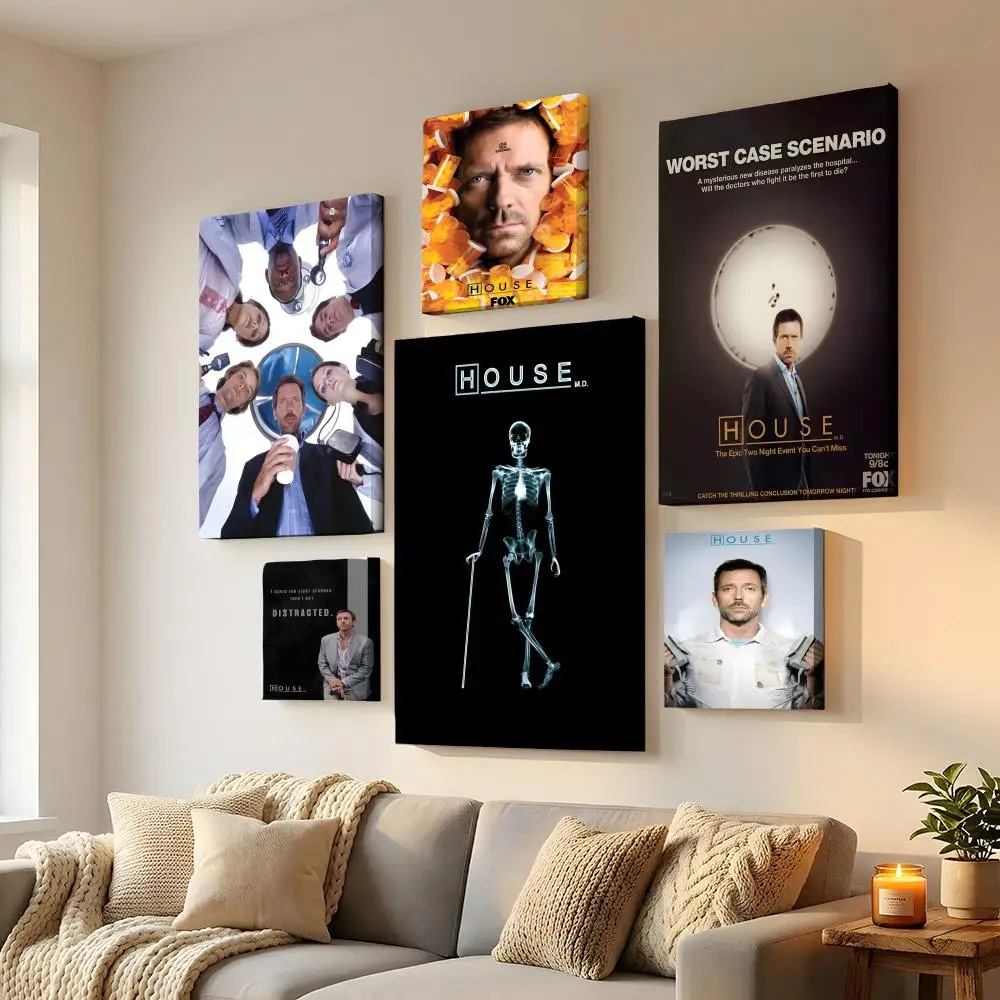 House MD TV Classic Vintage Painting Calligraphy HD Print Modern Canvas Painting Eco-Friendly Home Wall Art Decor