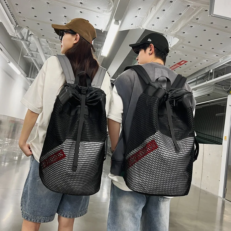 Large Capacity Travel Bag New Backpack Men's Backpack Student Sports Bag Basketball Bag