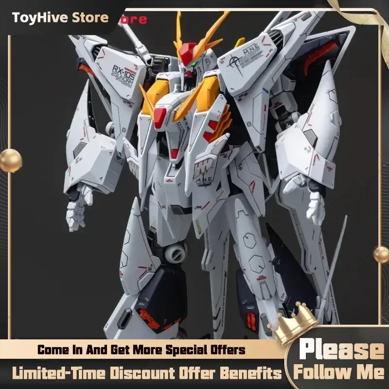 

JUJIANG HG RX-105 XI RX-104FF Penelope 1/144 Scale Assembly Model Action Figure Toy for Hobbyists Plastic Model Collection Gift