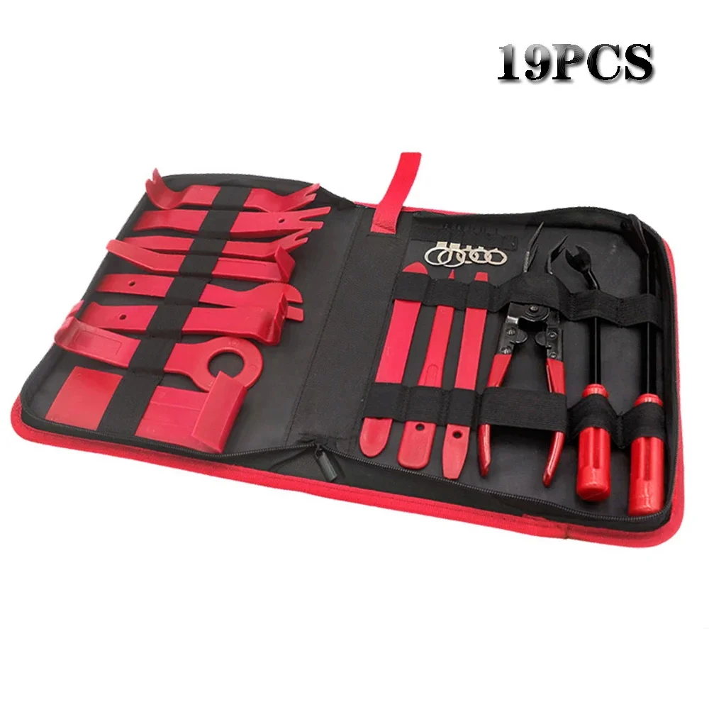 Auto Gereedschap Auto-interieur Demontage Kit Plastic Trim Removal Tool Auto Clips Puller Diy Paneel Gereedschap voor Auto Trim Puller Set