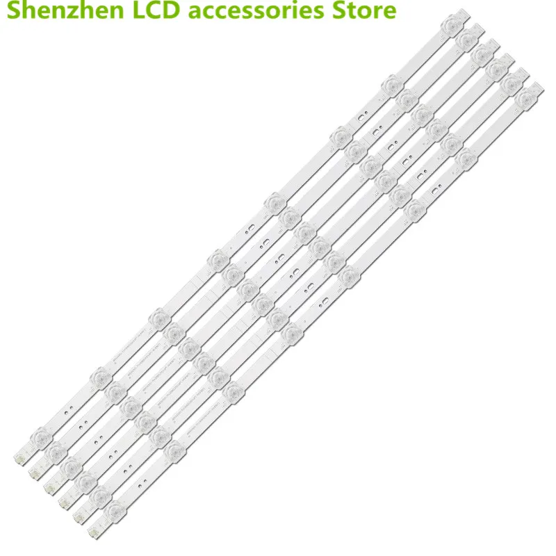 ل هيسنس 65 بوصة HZ65.E3D-M HZ65E3.D-PRO التلفزيون HD650X1U51-T0 + 2019052001 618 مللي متر 3 فولت 8LED 100% جديد LED الخلفية قطاع