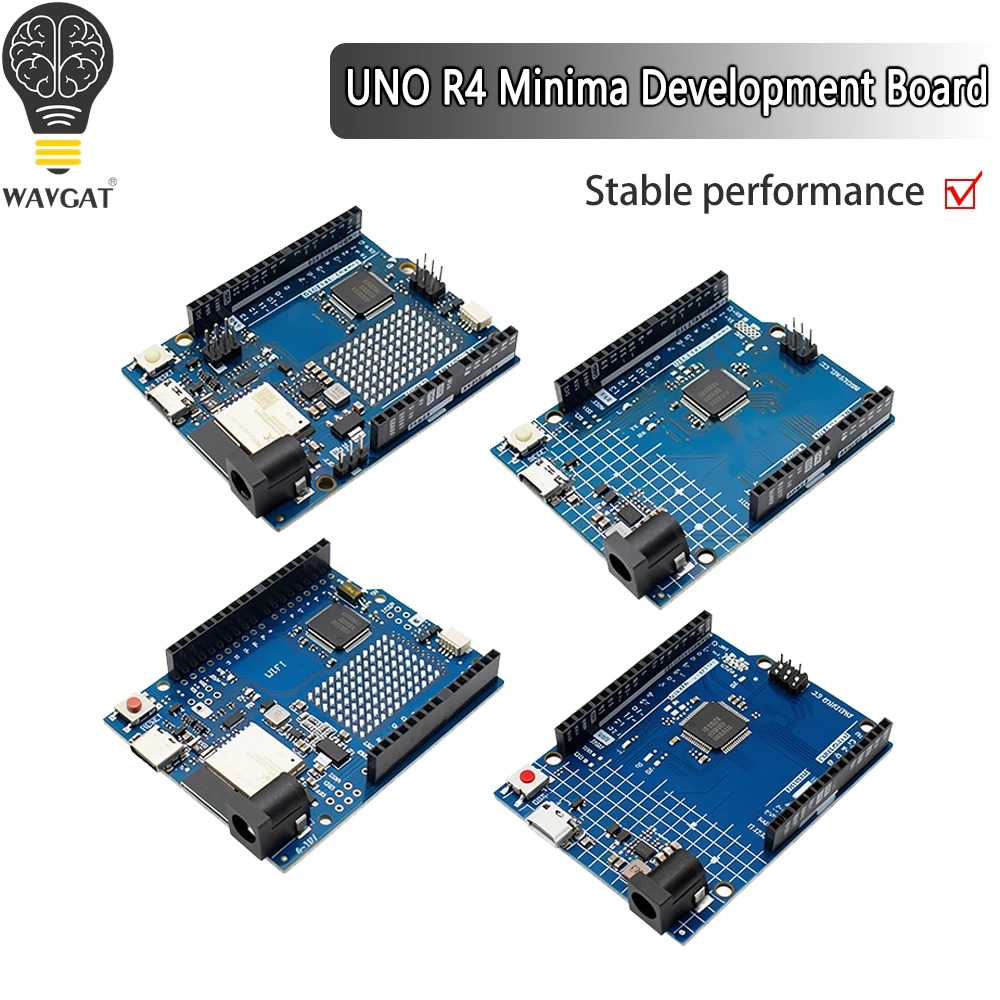 WAVGAT UNO R4 Minima/WiFi Official Version Development Board Learning Board Main Board Core Board Compatible with Arduino