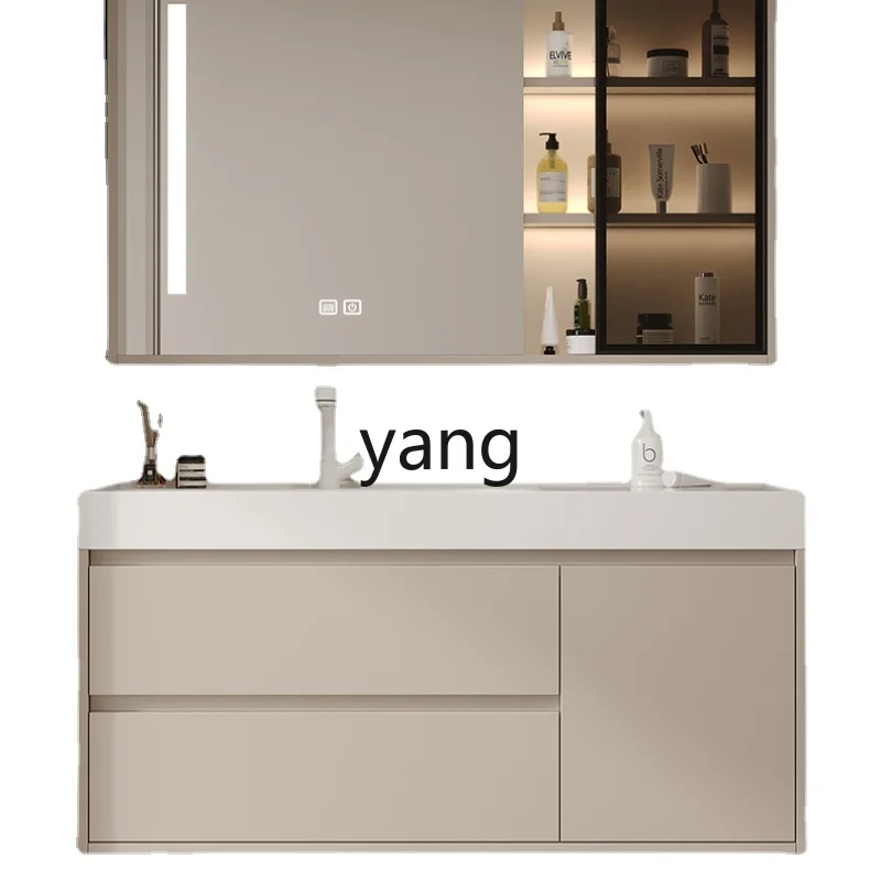 

Yhl Solid Wood Ceramic Whole Washbin Bathroom Cabinet Combination Bathroom Washbasin Wash Basin Washstand Suit