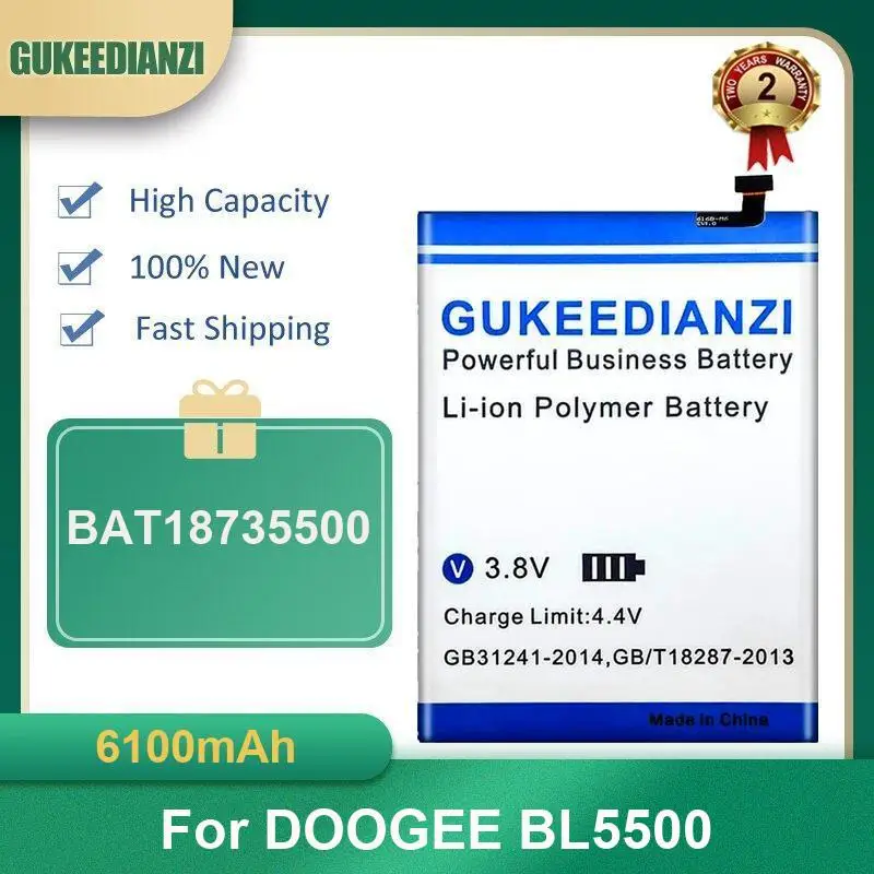 Аккумулятор для DOOGEE V10 X7 X7S BL5500 T5 lite X10 DG550 550 X9 Mini DG800 Valencia X6 Pro DG500C DG500 T3 X90 Y8C Y8 2 Y100 X9S Аккумулятор для DOOGEE V10 X7 X7S BL5500 T5 lite X10 DG550 550 X9 Mini DG800 Valencia X6 Pro DG500C DG500 T3 X90 Y8C Y8 2 Y100 X9S