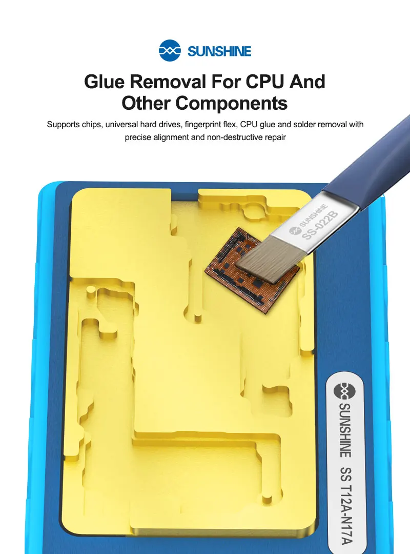 SUNSHINE SS-T12A-N17A/N17B Mainboard Repair Heating Module for IP17 Series Motherboard Layering