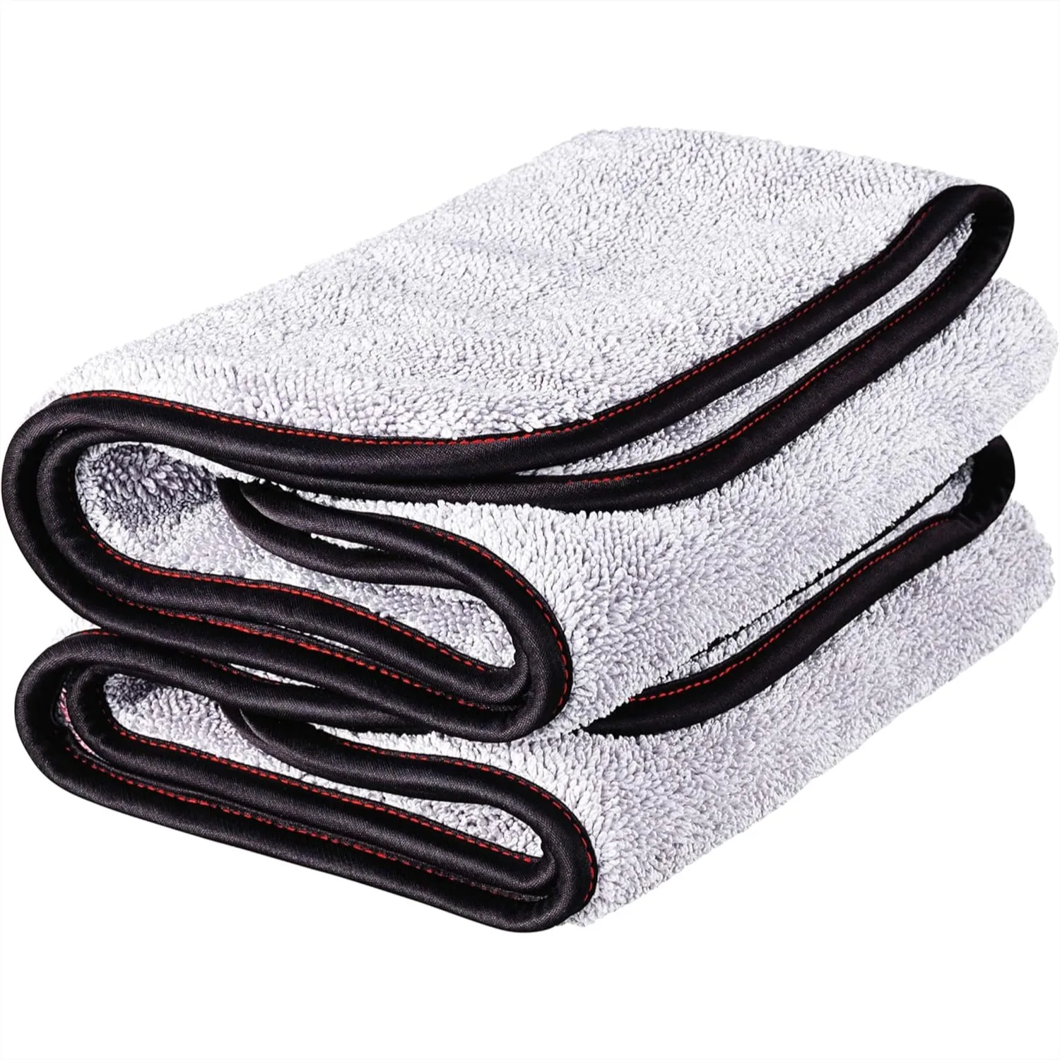 

Microfiber Towel for Car Cleaning, Drying & Polishing with PFM Terry Weave, 16x16 Inches, Set of 2