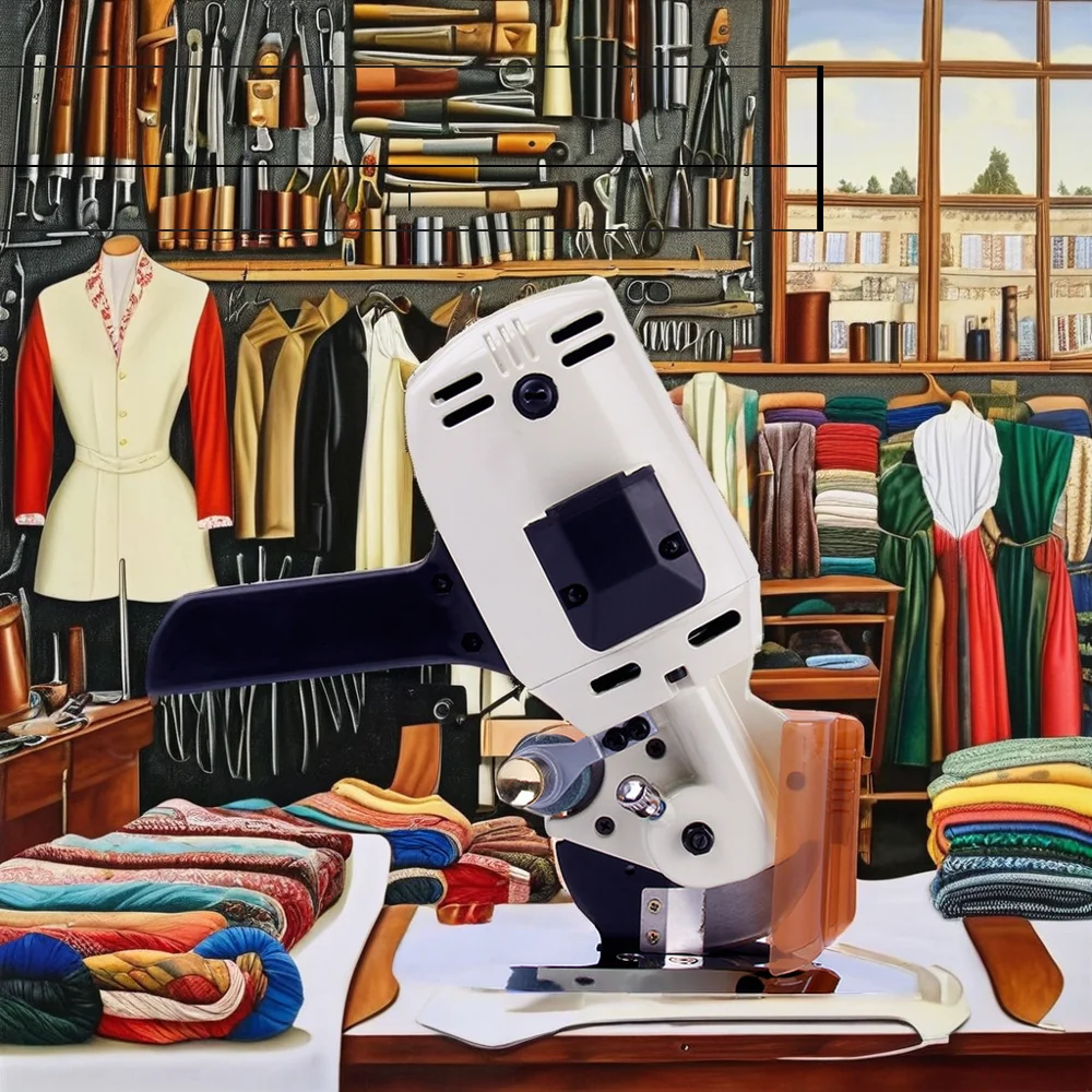 Máquina portátil de corte de pano para uso doméstico, classe automática/manual com motor PLC, componentes de núcleo de novas condições