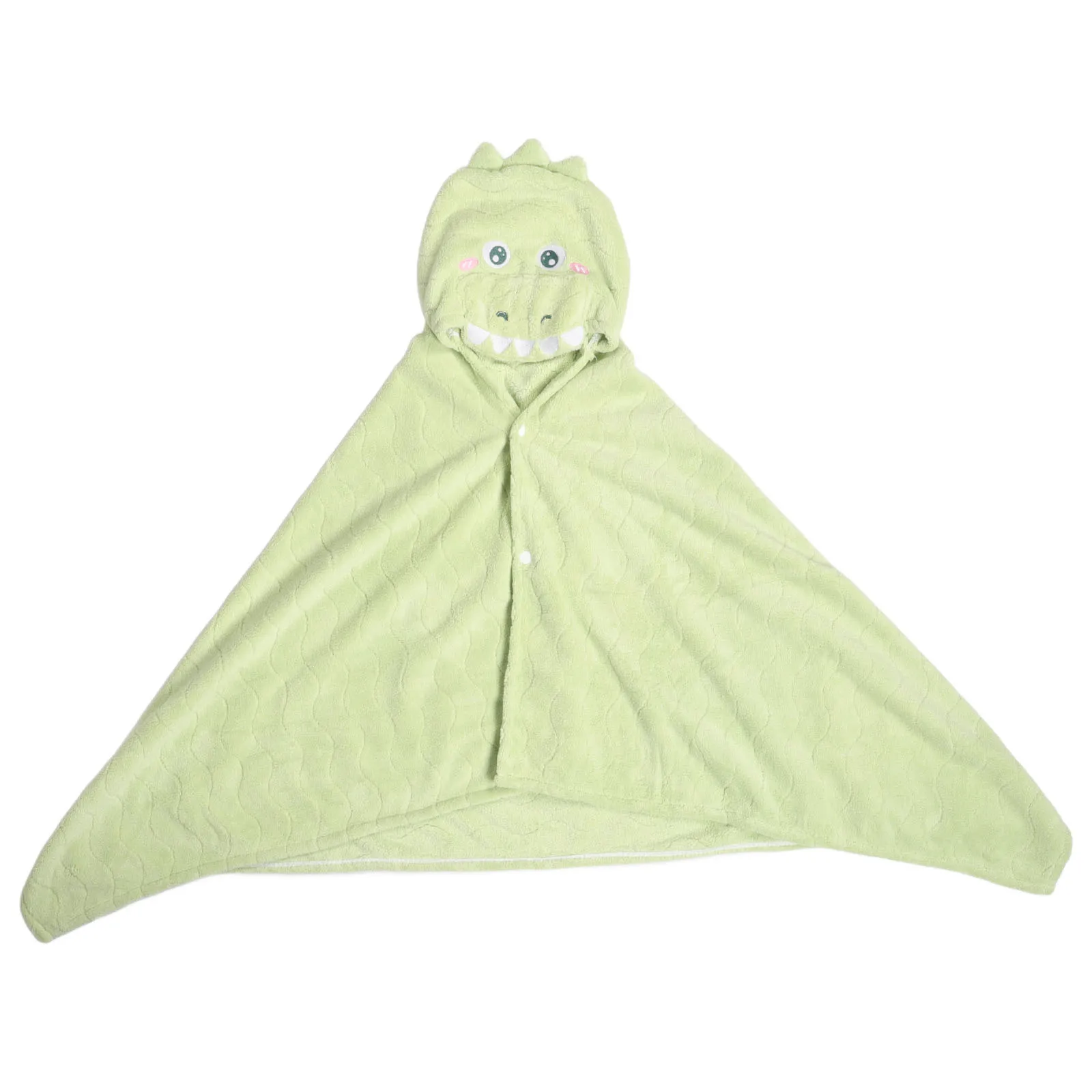 

Toddler Towel Kids Bathrobe Ultra Absorbent Soft Coral Fleece Dinosaur Design Quick Dry Shower Blanket Boys Girls