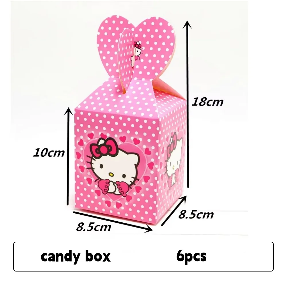 Hello Kitty Verjaardag Decoratie Wegwerp Servies Kitty tafelkleed Party Cup Plaat Servetzakken Babyshower Meisje Feestartikelen