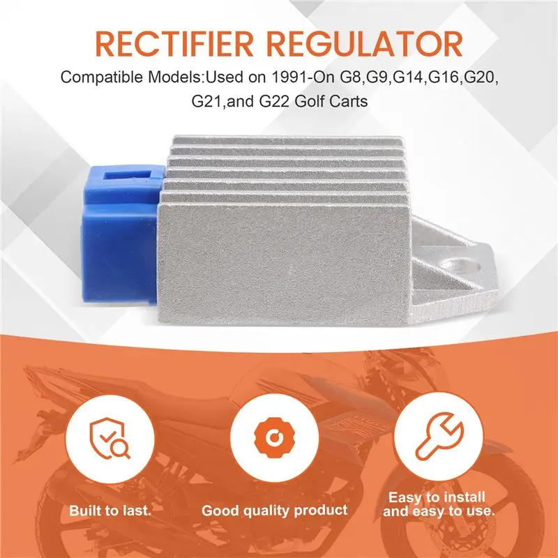 A22E-Voltage Regulator For Yamaha Golf Cart G8 G9 G14 G16 G20 G21 G22 JF2-81910-01-00