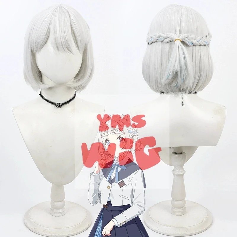 

Аниме-игра THE IDOLM @ STER Katsuragi Lilja, парик для косплея, короткие термостойкие синтетические волосы, вечерние ролевые игры на Хэллоуин