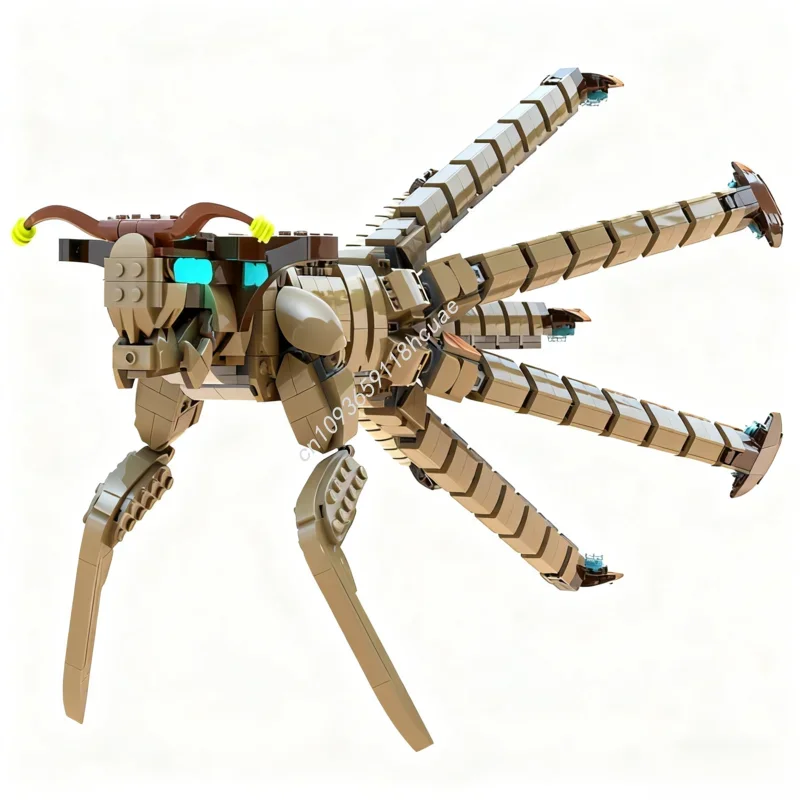 2073 Uds. MOC Emperador marino levitán Subnautica modelo bloques de construcción ensamblar juguetes modulares artesanía creativa regalos de navidad