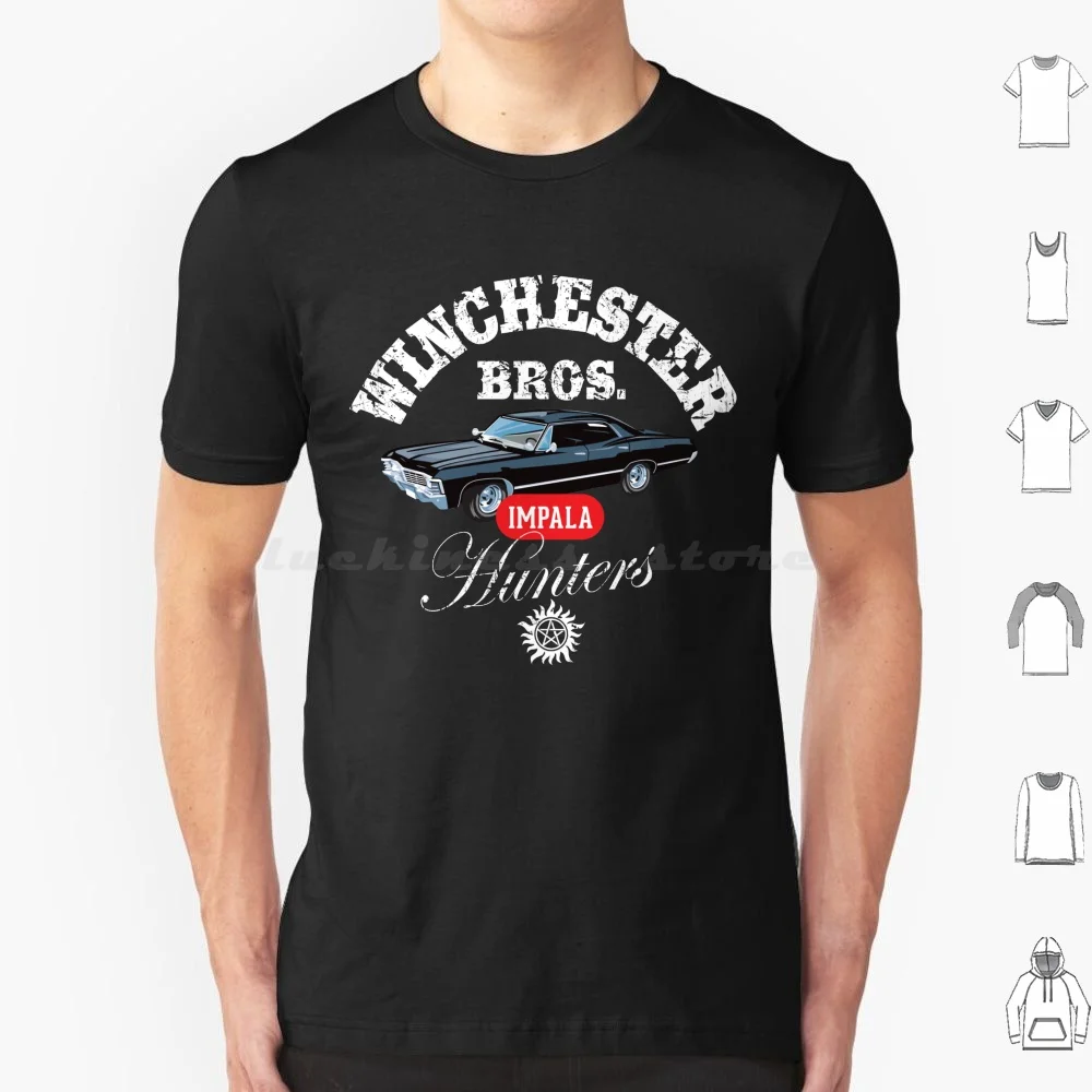 The Winchester Brothers ( Supernatural ) T Shirt Men Women Kids 6xl Supernatural Dean Sam Winchester Bros Brothers Impala
