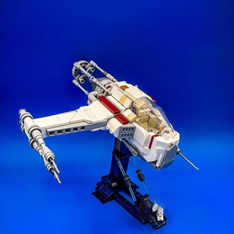536 قطعة MOC روح ستارفايتر ستار معركة نموذج بناء هدية الكريسماس كتل اللعب البناء لتقوم بها بنفسك فكرة التعليم عيد ميلاد