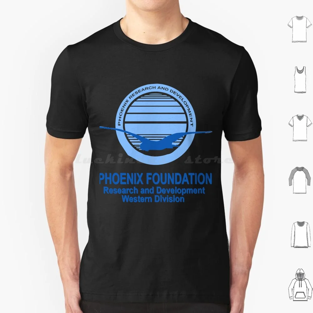 Best Selling-Phoenix Foundation Logo Merchandise T Shirt Cotton Men Women DIY Print Best Selling Phoenix Foundation Logo