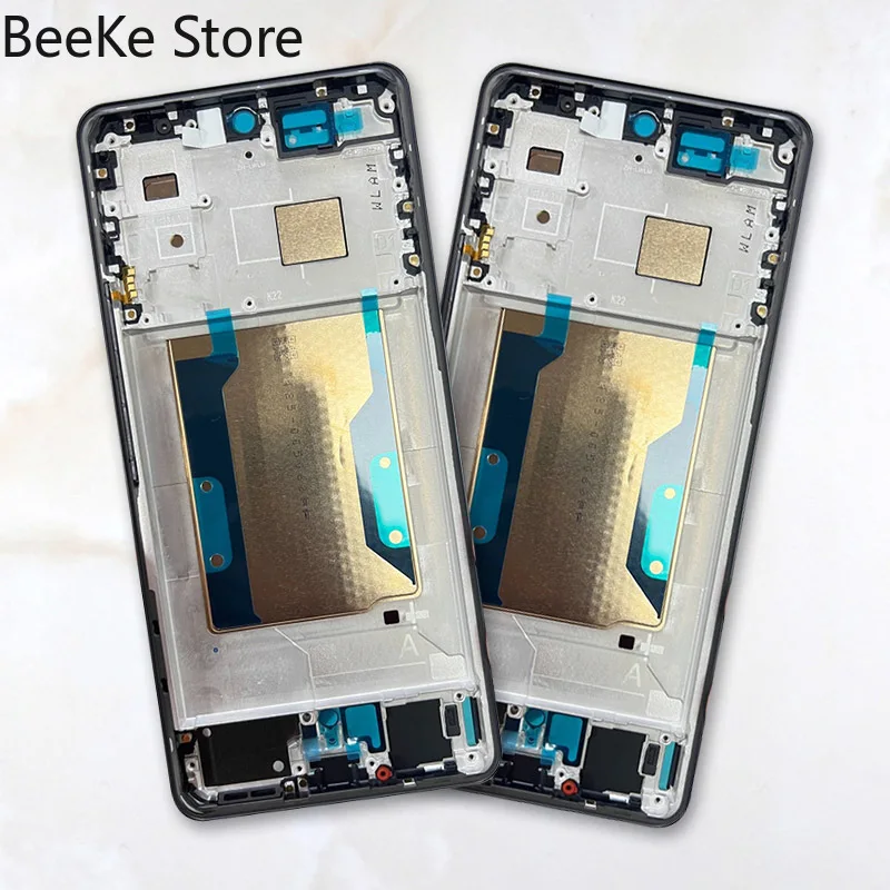 Middle Frame + Side Button For Vivo iQOO Neo 9 Pro 9S Pro+ Plus Front Screen Bezel Holder LCD Mid Case Plate Chassis Replacement
