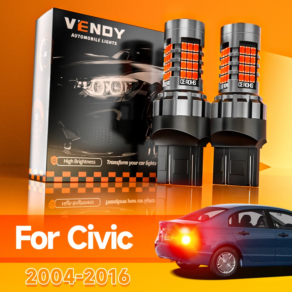 2Pcs For Honda Civi…