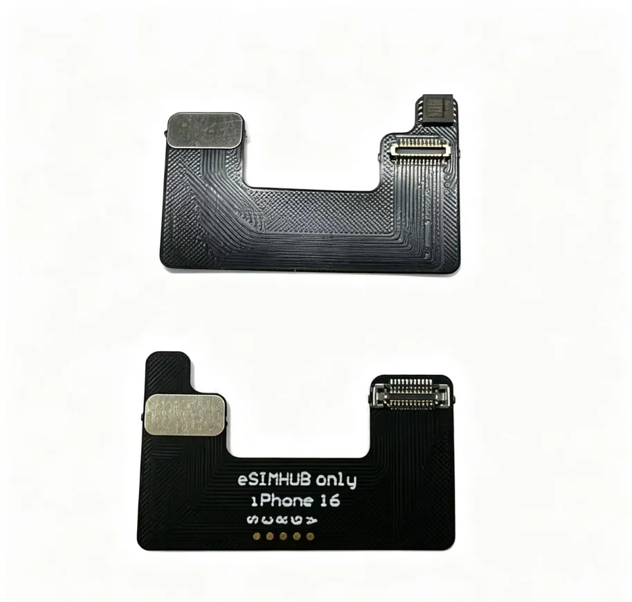 Flex MEP with Esim mode is No Hole drilling For iphone15 15plus IP16 16plus 17pro 17promax