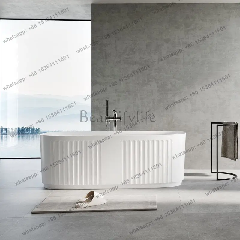 Detached Bathtub Hotel B & B Villa Household French Integrated Balcony Bathtub