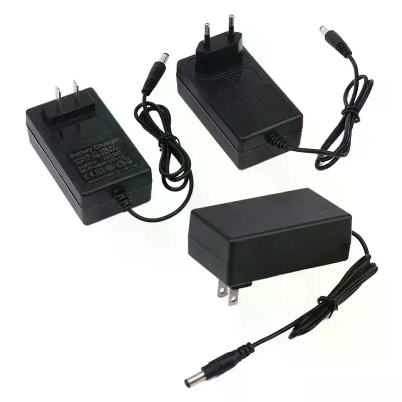 21v Lithium Battery Charger 1A For 18v ​​Electric Drill Intelligent Power Adapter EU US Plug Transformer 5-string Charger