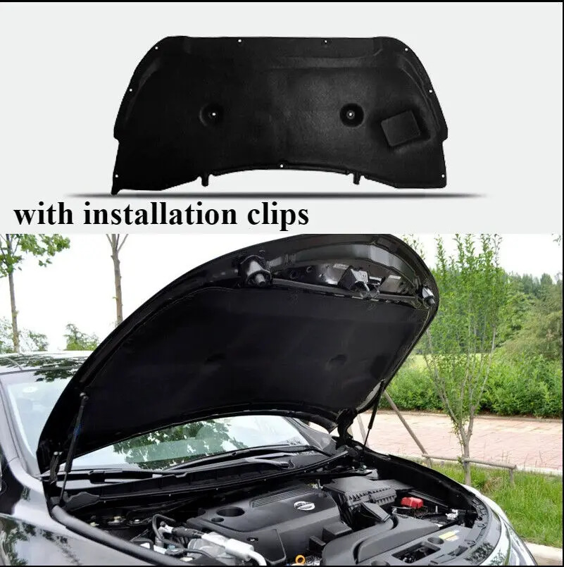 

Engine Hood Cover Insulation Pad Heat Shield Blanket For Nissan Altima 2013-2018