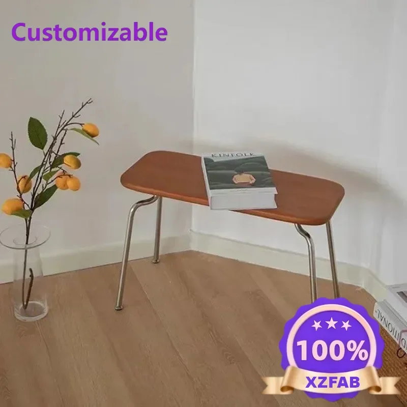 Factory Direct 2026 Nordic home living room dining table and chairs bedside solid wood creative sofa stool long coffee table ret