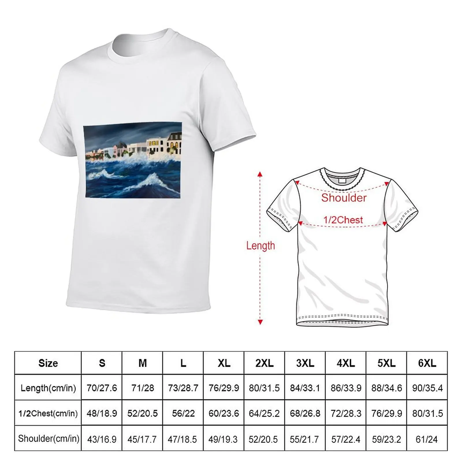 The Storm (prints) T-Shirt oversized t shirt kawaii clothes designer t shirt men
