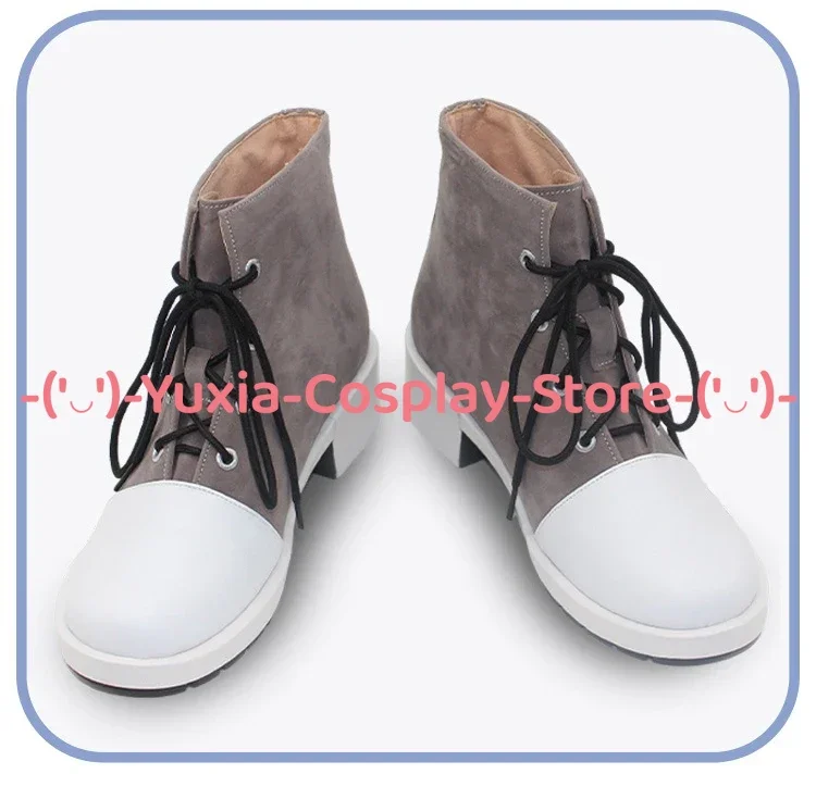 Yuxiacosplay! Project Sekai Kusanagi Nene Cosplay Shoes Anime Character Prop PU Leather Boots Halloween Carnival Party Costume