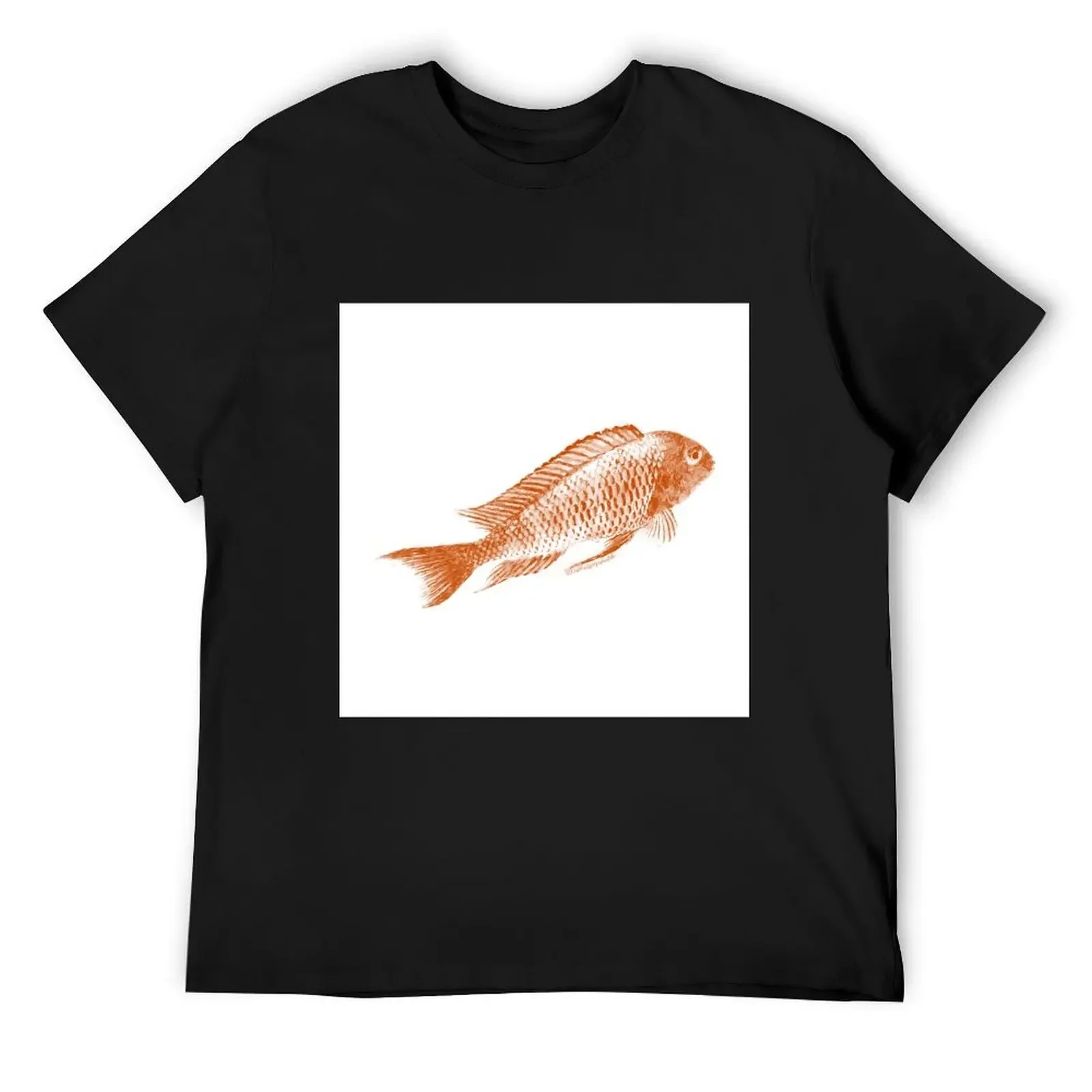 firecracker tropheus cichlid T-Shirt heavyweights customizeds cotton graphic tees designer t shirt men