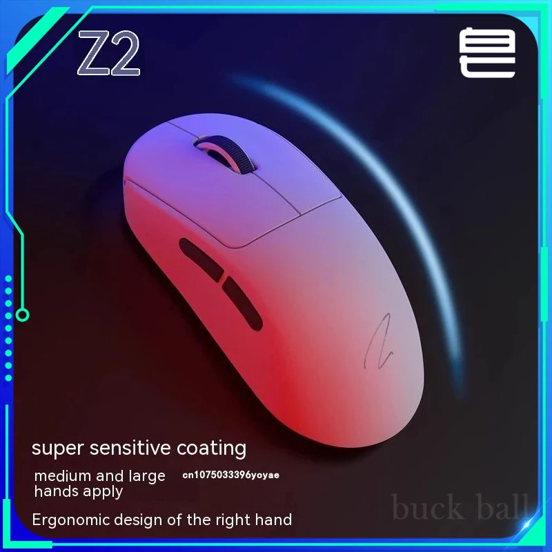 

Zaopin Z2 Wireless Mouse Bluetooth Paw3395 Tri Mode Lightweight 4k Return E-Sports Gaming Mouse Pc Gamer Accessories Mice Gifts