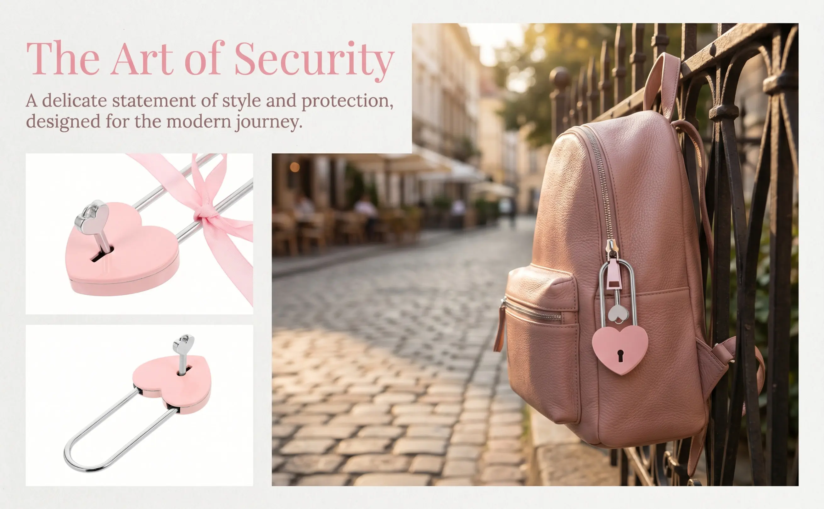 1Pcs Heart Lock Made of Premium Material Rust-Proof Long-Lasting Travel Padlock for Suitcases Drawers Cabinets Diaries Versatile