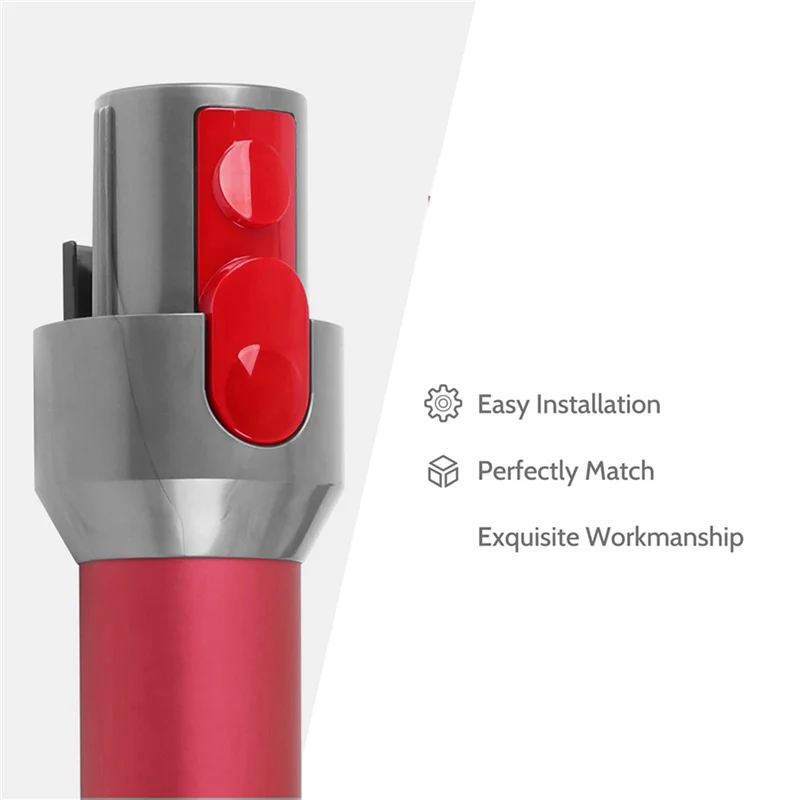 A44T 12PC Wand Tube/Cleaner Head Clip Latch Tab Button For Dyson V7 V8 V10 V11 V15 Vacuum Replacement Tool Button With Spring